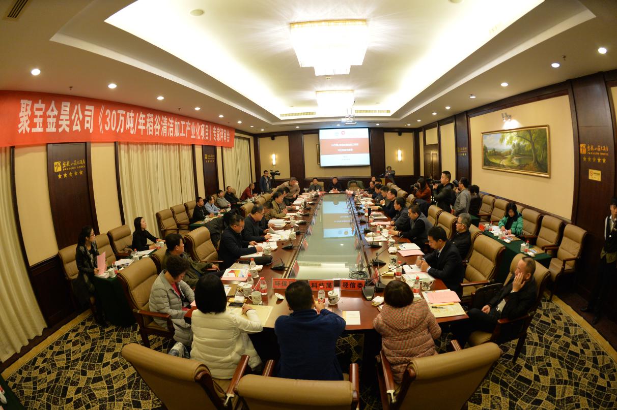 我司“30萬噸/年稻谷全利用清潔加工產(chǎn)業(yè)化建設(shè)項目”可行性研究通過專家評審